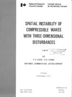 Spatial instability of compressible wakes with three-dimensional disturbances