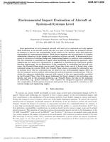 Environmental Impact Evaluation of Aircraft at System-of-Systems Level