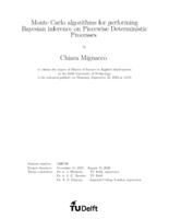 Monte Carlo algorithms for performing Bayesian inference on Piecewise Deterministic Processes