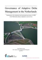 Governance of Adaptive Delta Management in the Netherlands 