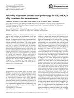 Suitability of quantum cascade laser spectroscopy for CH4 and N2O eddy covariance flux measurements