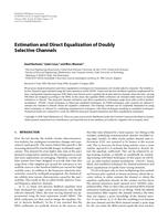 Estimation and Direct Equalization of Doubly Selective Channels