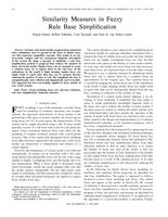 Similarity measures in fuzzy rule base simplification