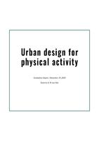 Urban Design for Physical Activity