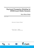 Ray-based Propagation Modeling for OFDM-based Mobile Networks