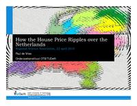 How the House Price Ripples over the Netherlands