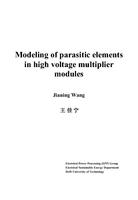 Modeling of parasitic elements in high voltage multiplier modules