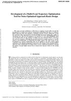 Development of a Multi-Event Trajectory Optimization Tool for Noise-Optimized Approach Route Design