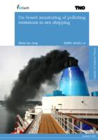 On board monitoring of polluting emissions in sea shipping
