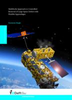 Multibody Approach to Controlled Removal of Large Space Debris with Flexible Appendages