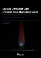 Sensing ultraviolet light emission from hydrogen flames