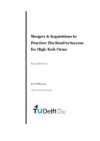 Mergers & Acquisitions in Practice: The Road to Success for High-Tech Firms