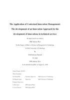 The Application of Contextual Innovation Management