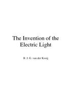 The Invention of the Electric Light