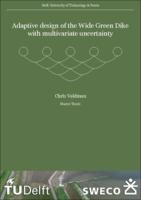 Adaptive design of the Wide Green Dike with multivariate uncertainty