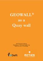 GEOWALL® as a Quay wall