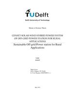 Genset-Solar-Wind Hybrid Power System of Off-grid Power Station for Rural Applications