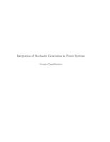 Integration of stochastic generation in power systems