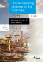 Decommissioning platforms on the North Sea: