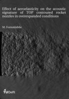 Effect of aeroelasticity on the acoustic signature of TOP contoured rocket nozzles in overexpanded conditions