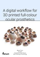 A digital workflow for 3D printed full-colour ocular prosthetics