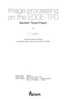 Image processing on the EDGE-TPU