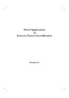 Novel Applications of Eutectic Freeze Crystallization