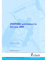 INSPIRE activiteiten in het jaar 2008