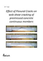 Effect of Flexural Cracks on Web-Shear Cracking of Prestressed Concrete Continuous Members 