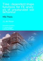 Time - dependent shape functions for FE analysis of unsaturated soil behaviour