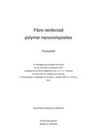Fibre reinforced polymer nanocomposites