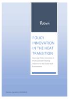 Policy Innovation in the Heat Transition