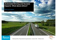 Automated Driving and Societal Impacts: What about ethics?