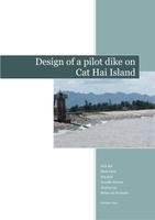 Design of a pilot dike on Cat Hai Island
