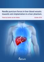Needle puncture forces in liver blood vessels