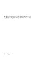 The Subversion of Expectations