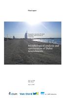 Morphological analysis and optimization of Dubai nourishments