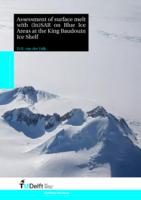 Assessment of surface melt with (In)SAR on Blue Ice Areas at the King Baudouin Ice Shelf