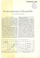 The hydrodynamics of planing hulls