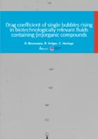 Drag coefficient of single bubbles rising in biotechnologically relevant fluids containing (in)organic compounds