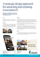 A strategic design approach for attracting and retaining Generation Z