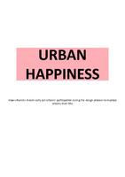 Urban Happiness