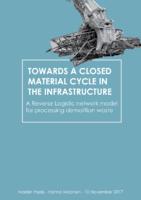 Towards a closed material cycle in the infrastructure