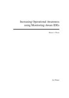 Increasing Operational Awareness using Monitoring-Aware IDEs