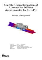 On-Site Characterization of Automotive Diffuser Aerodynamics by 3D LPT