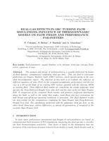 Real-Gas Effects in ORC Turbine Flow Simulations: Influence of Thermodynamic Models on Flow Fields and Performance Parameters