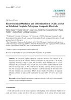 Electrochemical Oxidation and Determination of Oxalic Acid at an Exfoliated Graphite-Polystyrene Composite Electrode