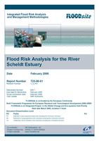Flood risk analysis for the river Scheldt estuary