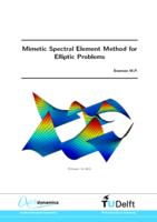 Mimetic Spectral Element Method for Elliptic Problems