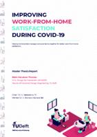 Improving Work-From-Home Satisfaction During COVID-19